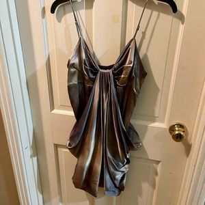 Silk Mini Dress or Tunic Top